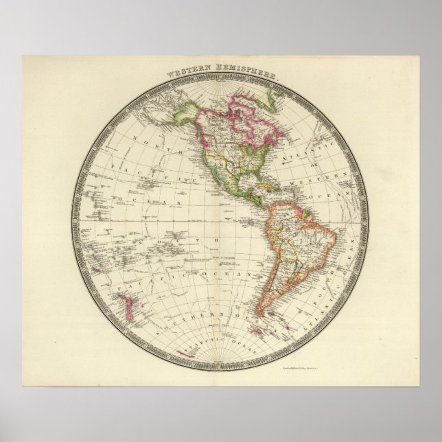 Western Hemisphäre 10 Poster (Vorne)