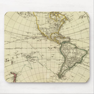 Western Hemisphäre 11 Mousepad