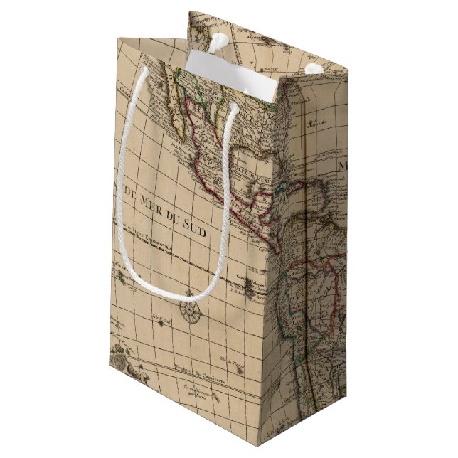 Western-Hemisphäre 12 Kleine Geschenktüte (Rückseite Schrägansicht)