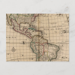 Western Hemisphäre 12 Postkarte