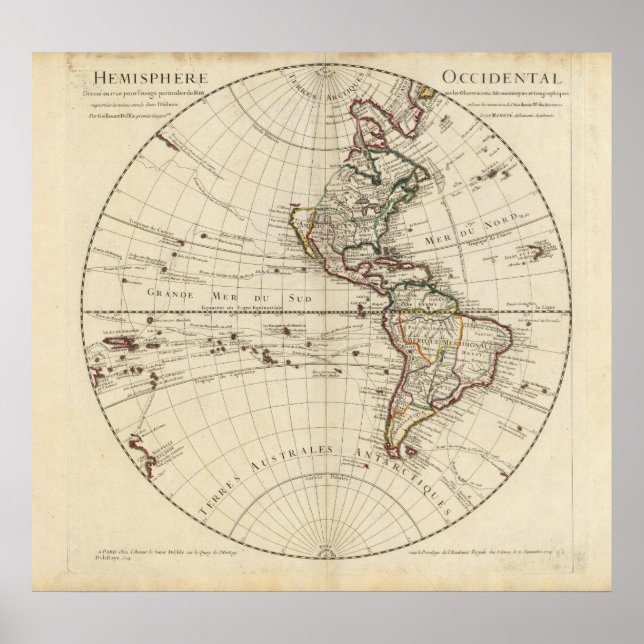 Western Hemisphäre 13 Poster (Vorne)
