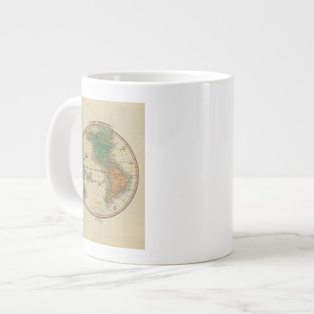 Western Hemisphäre 16 Jumbo-Tasse (Vorderseite Links)