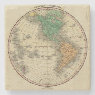 Western Hemisphäre 16 Steinuntersetzer