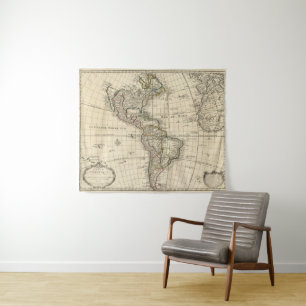 Western-Hemisphäre 2 Wandteppich