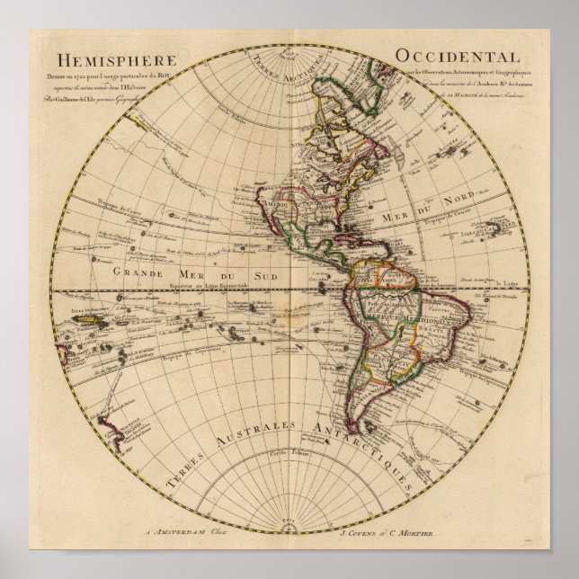 Western Hemisphäre 5 Poster (Vorne)