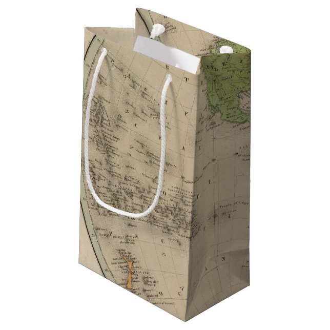 Western-Hemisphäre 9 Kleine Geschenktüte (Rückseite Schrägansicht)