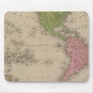 Western Hemisphäre 9 Mousepad
