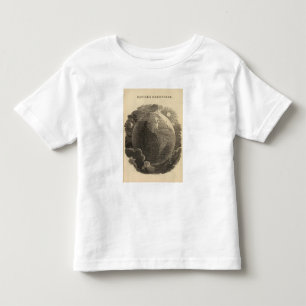 Western-Hemisphäre-Karte durch Goodrich Kleinkind T-shirt