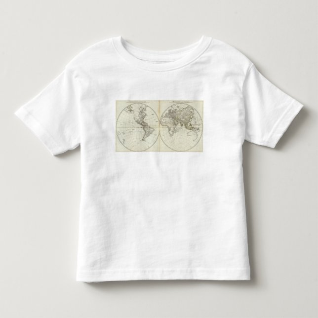 Western-Hemisphäre oder neue Welt Kleinkind T-shirt (Vorderseite)