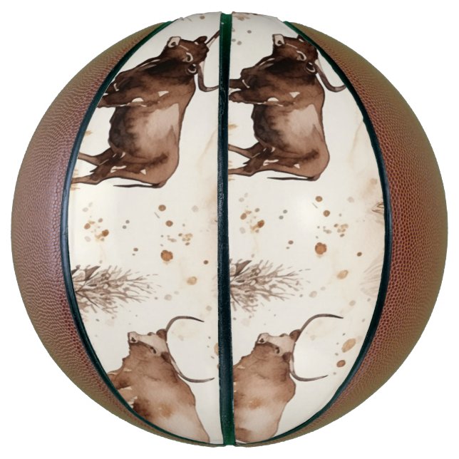 Western Highland Cowboy Basketball (Vertikal)