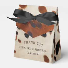 Western Hochzeit Geschenkschachtel