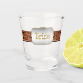 Western Hochzeitsgürtel und Gürtelschnalle Schnapsglas