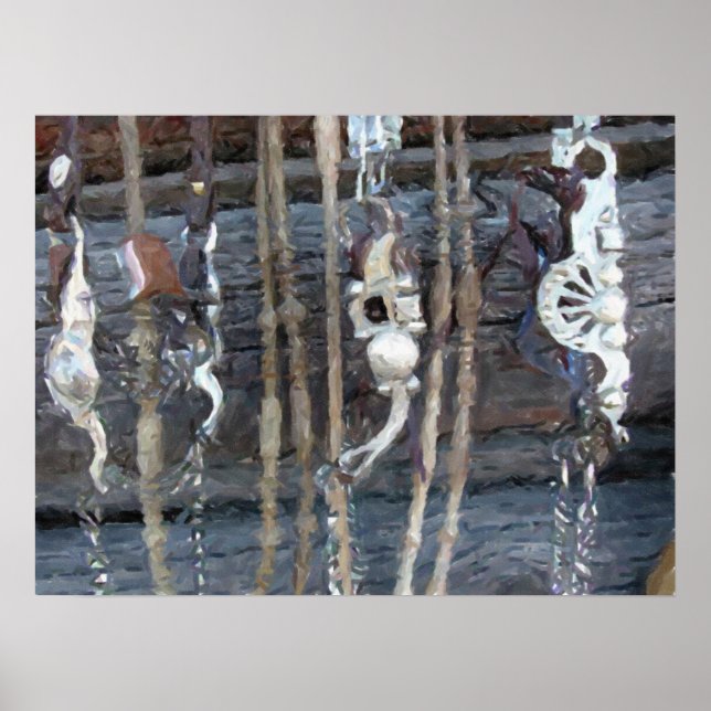 Western Horse Bits Poster Print (Vorne)