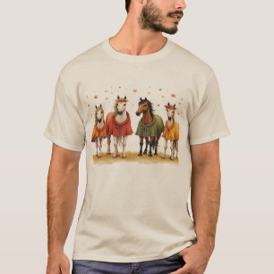 Western Horse Herbst-Shirt - Perfekt für Pferdelie T-Shirt