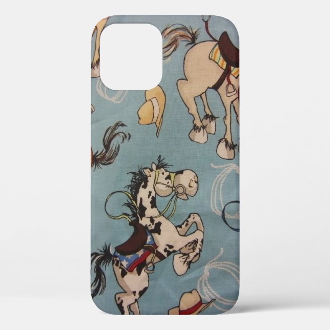 Western Horses Case-Mate iPhone Case (Rückseite)