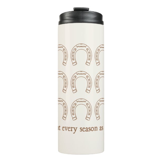 Western Horseshoe Christian Thermosbecher (Vorderseite)