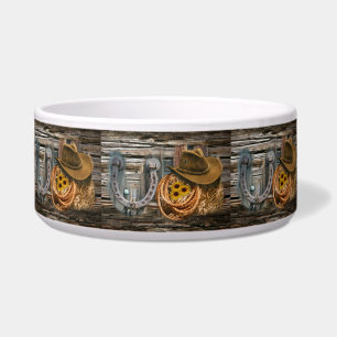 Western Horseshoe Cowboy Hat Lasso Napf
