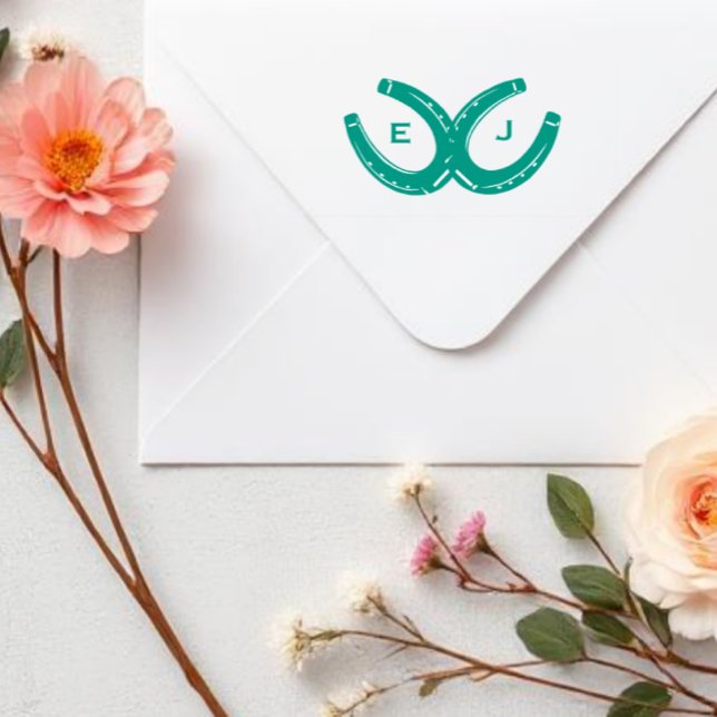 Western Horseshoes Hochzeit Permastempel (Von Creator hochgeladen)
