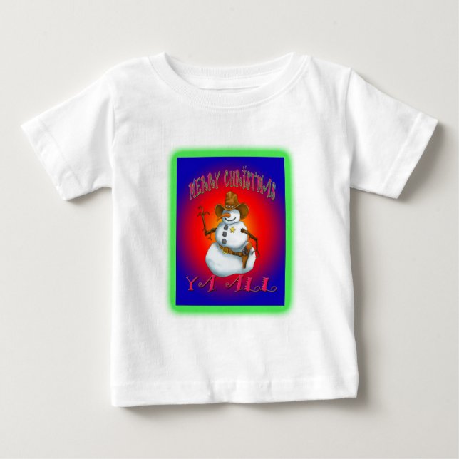 Western Howdy Baby T-shirt (Vorderseite)
