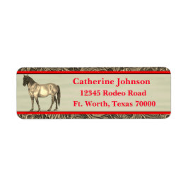 Western Imitate mit geschliffenem Leder drucken mi