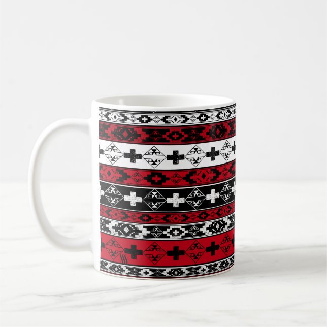Western Indianerblanket Kaffeetasse (Links)