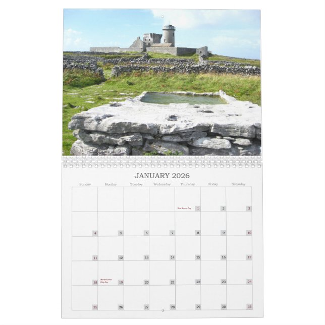 Western-Irland-Kalender Kalender (Jan 2026)