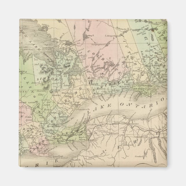 Western Kanada Magnet (Vorne)
