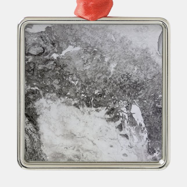 Western Kanada Ornament Aus Metall (Vorne)