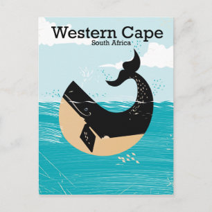 Western Kap Südafrika Postkarte