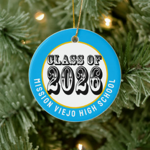 Western-Klasse des Foto-Abschlusses 2026 Keramik Ornament