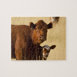 Western Kuh und Kalb Puzzle