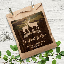 Western Land Hirsch die Jagd ist vorbei Hochzeit Geschenktütchen