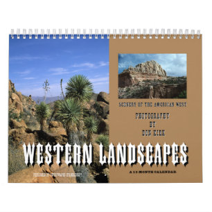 Western-Landschaften Kalender