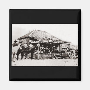 Western Lawman Legendärer Richter Roy Bean Magnet