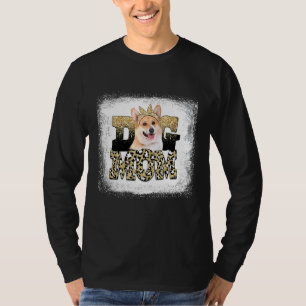 Western Leopard Pembroke Welsh Corgi Mama Mother T-Shirt