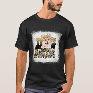 Western Leopard Pembroke Welsh Corgi Mama Mother T-Shirt