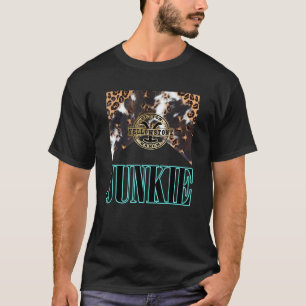 Western Leopard Yellowstone Junkie T-Shirt