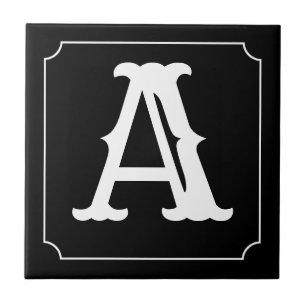 Western Letter Tiles Fliese