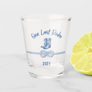 Western Letztes Rodeo-Schießglas: 2025 Bachelorett Schnapsglas