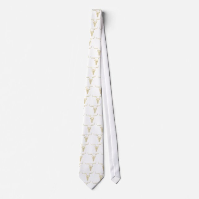 Western Longhorn Neck Tie Krawatte (Vorderseite)