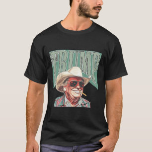Western macht Amerika zu einem großen Trump-Papa T-Shirt