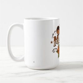 Western Mama Sunflower Cowgirl Design Kaffeetasse
