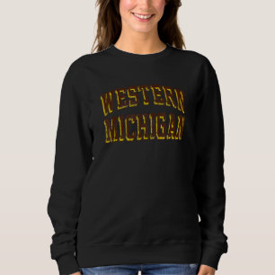 Western Michigan Broncos Retro Torbogen Sweatshirt