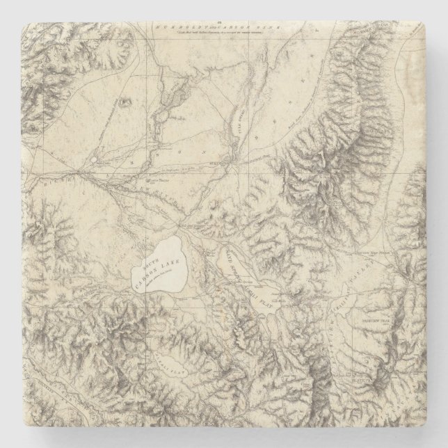 Western Nevada Steinuntersetzer (Vorderseite)