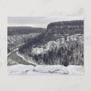 Western New York Post Card Feiertagspostkarte