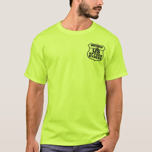 Western NY Kapitel - Logopocket Trans T-Shirt (Vorderseite)