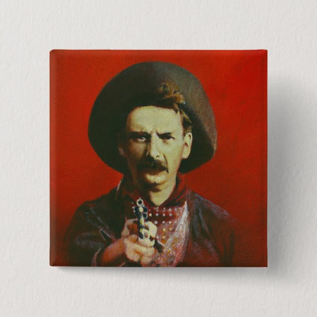 Western Outlaw Button (Vorderseite)