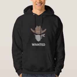 Western Outlaw Cowboy Gesucht Hoodie