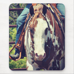 Western Paint Horse Mousepad