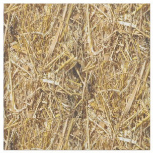 Western-Pferd/Kuh-Ballen des Heu-Druckes Stoff